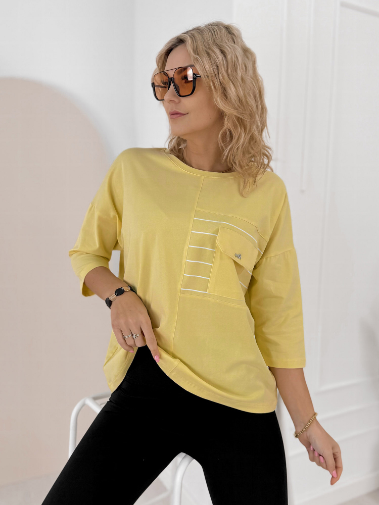 BLUZA SABINE GALBENA