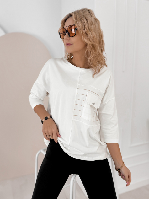 BLOUSE SABINE ÉCRU