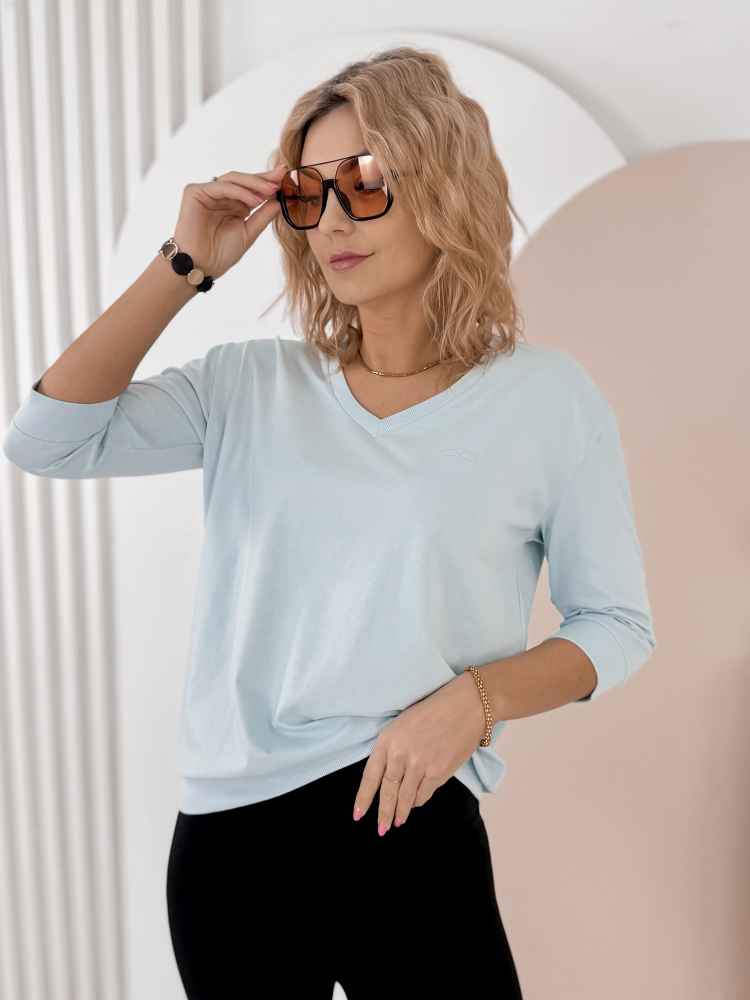 BLOUSE BLUE SOLENA