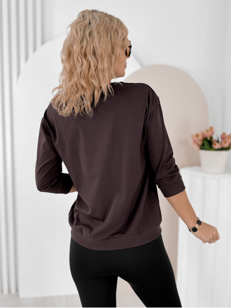 BLUZA MARO INCHIS SOLENA