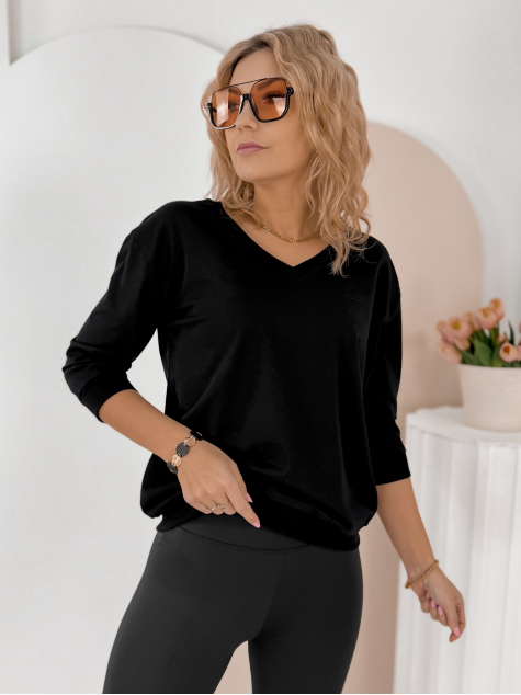 BLUSE SOLENA SCHWARZ