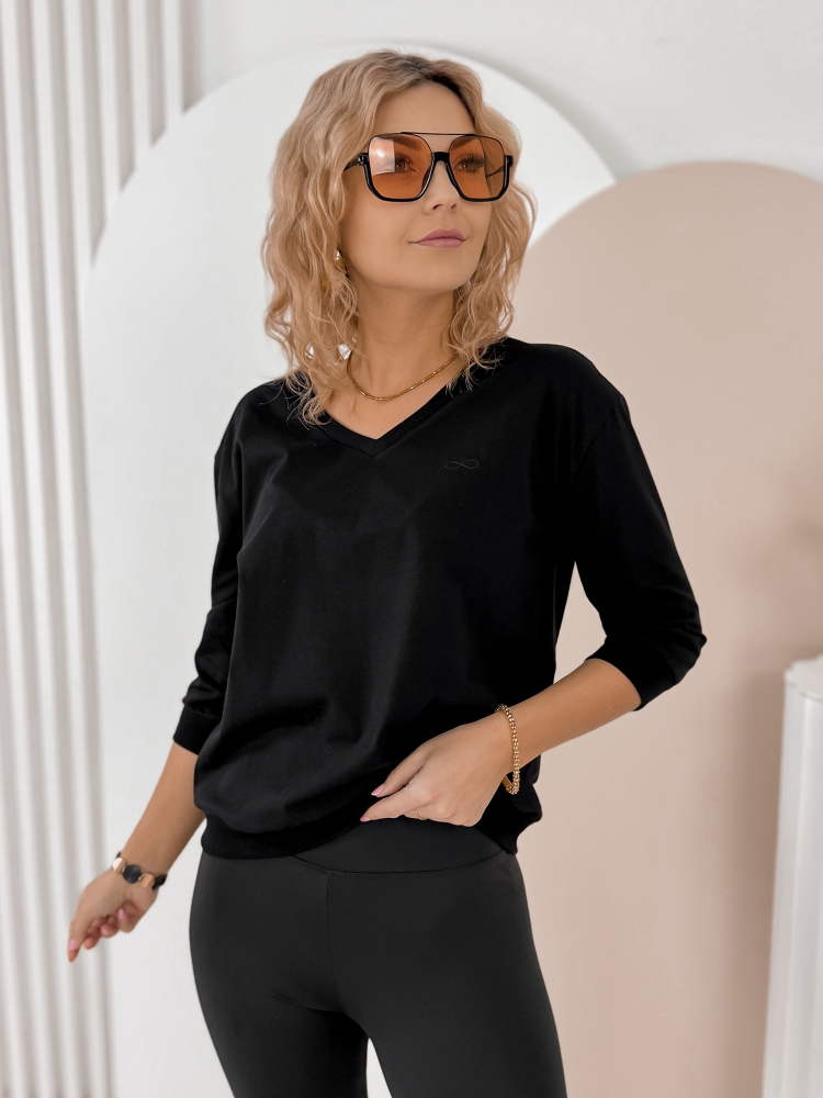BLUZA SOLENA NEAGRA