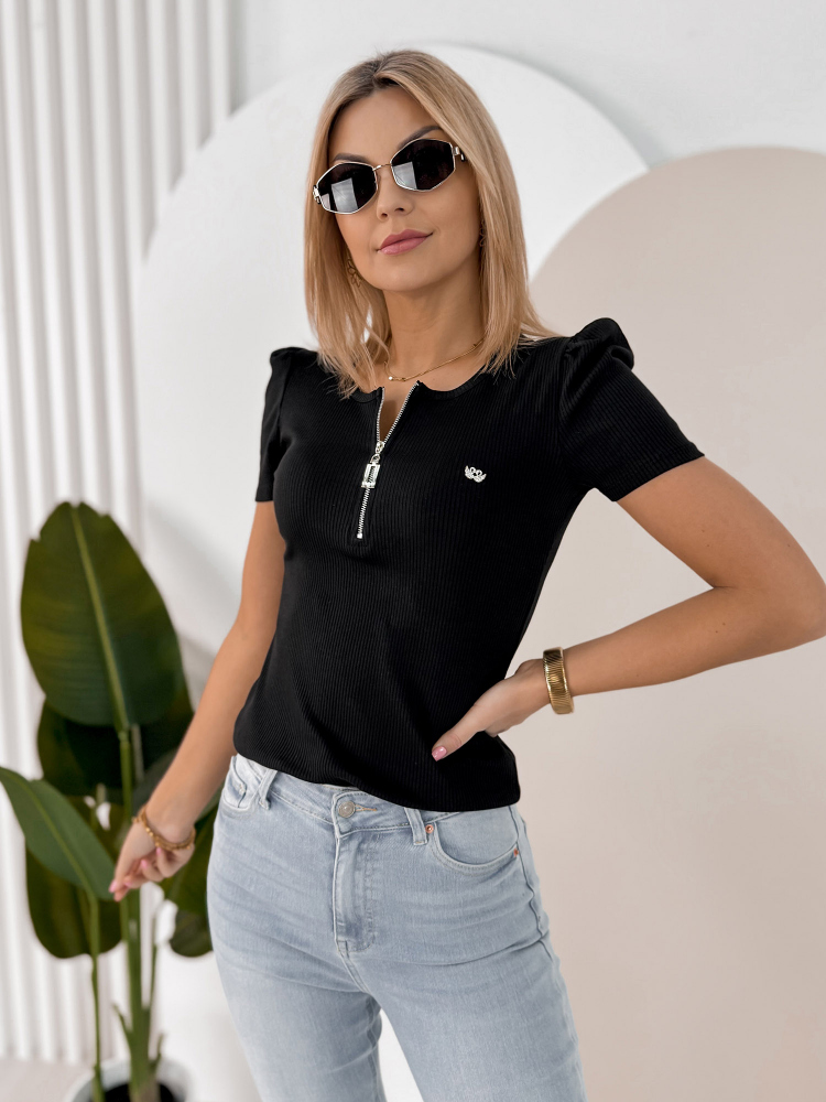 BLOUSE CLEVES NOIR
