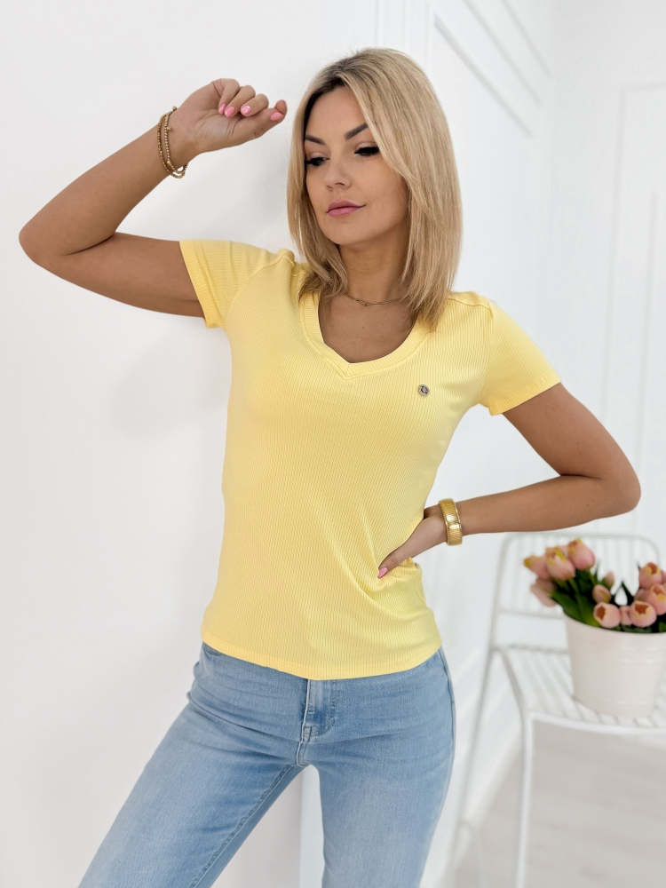 BLOUSE SEMONET YELLOW