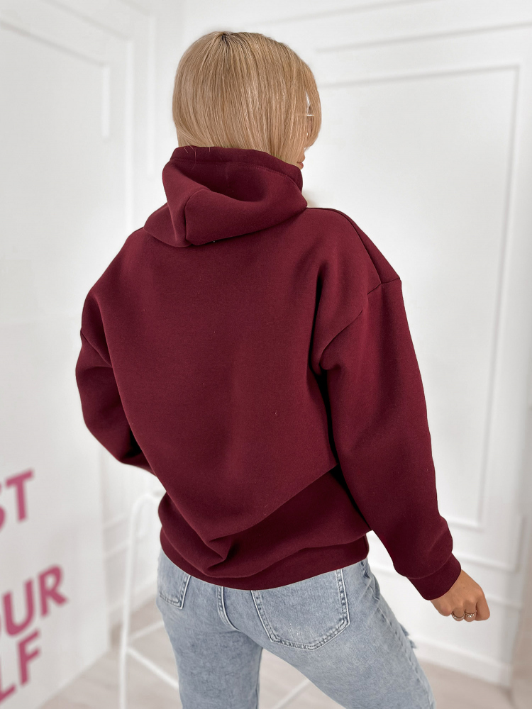 SWEATSHIRT MIDGE BURGUNDY
