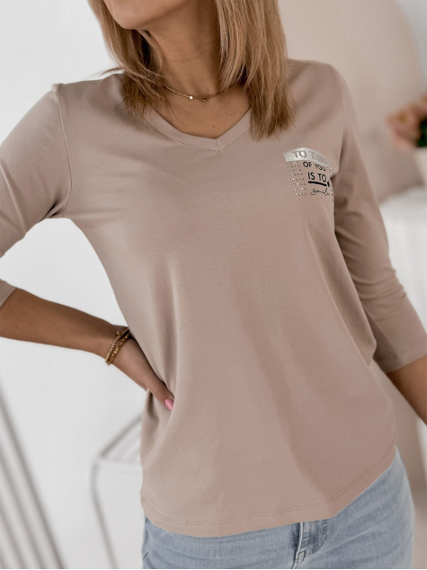 BLOUSE MERYN BEIGE
