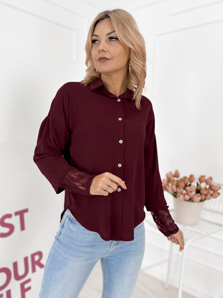 KOŠILE ELOISE BORDÓ