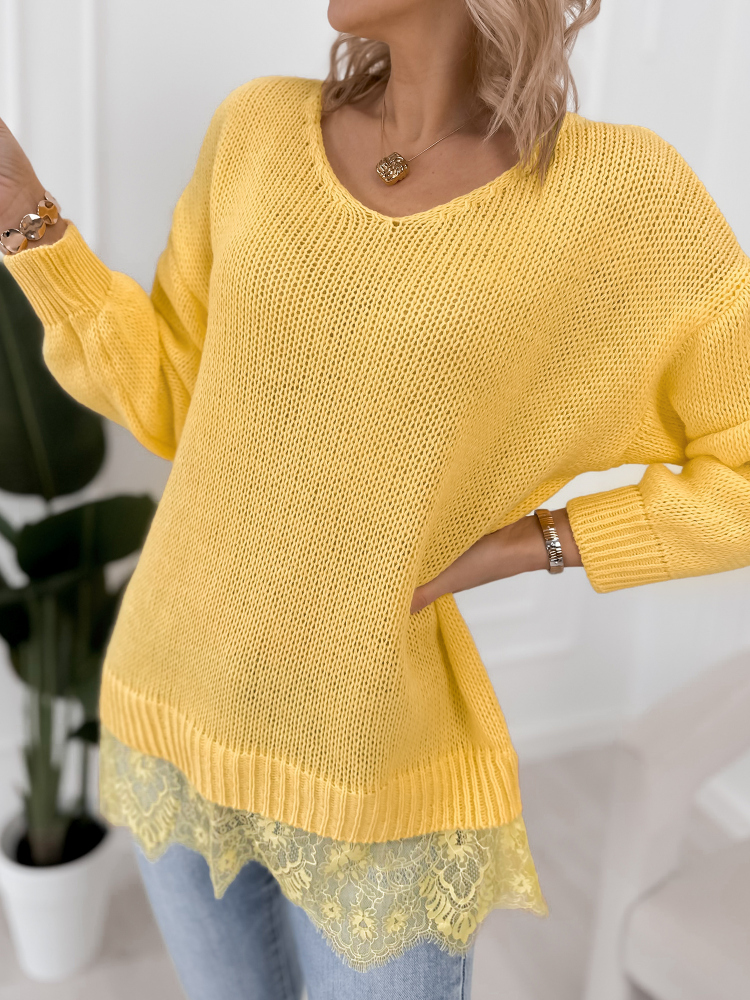 SWEATER LENOX JAUNE