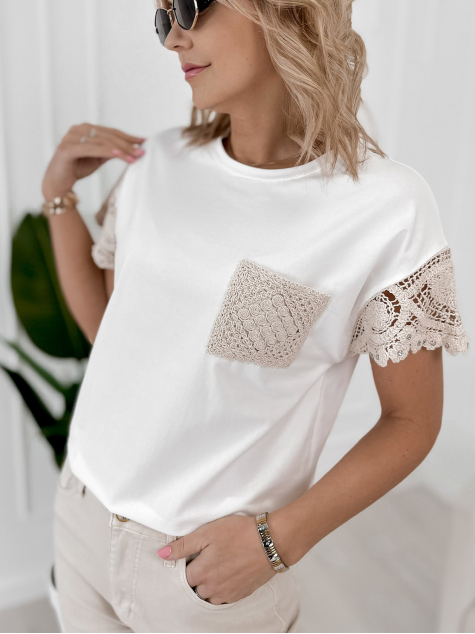 BLOUSE JUNO ECRU