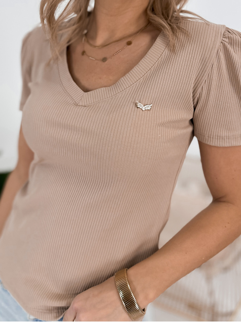BLOUSE LOISEL BEIGE