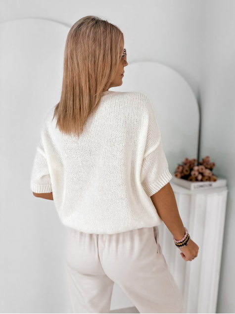 PULLOVER PARKER ECRU
