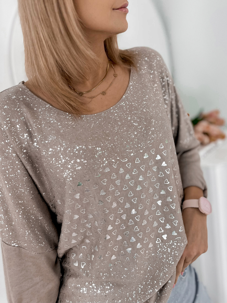 BLOUSE HARLEY BEIGE FONCÉ