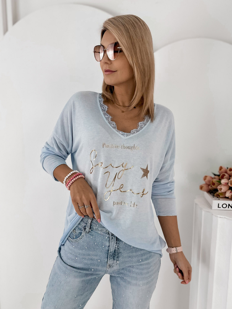 BLUZA MARLA BLUE