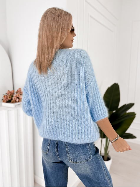 PULLOVER CHEYENE BLAU