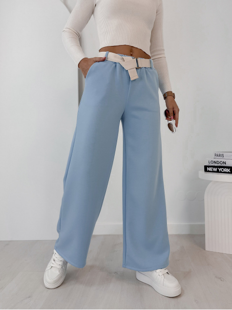 HOSE ROWAN BLAU