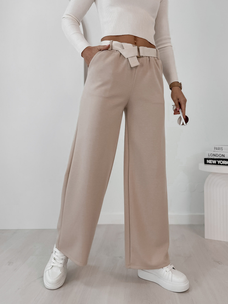 PANTALONI ROWAN BEJ