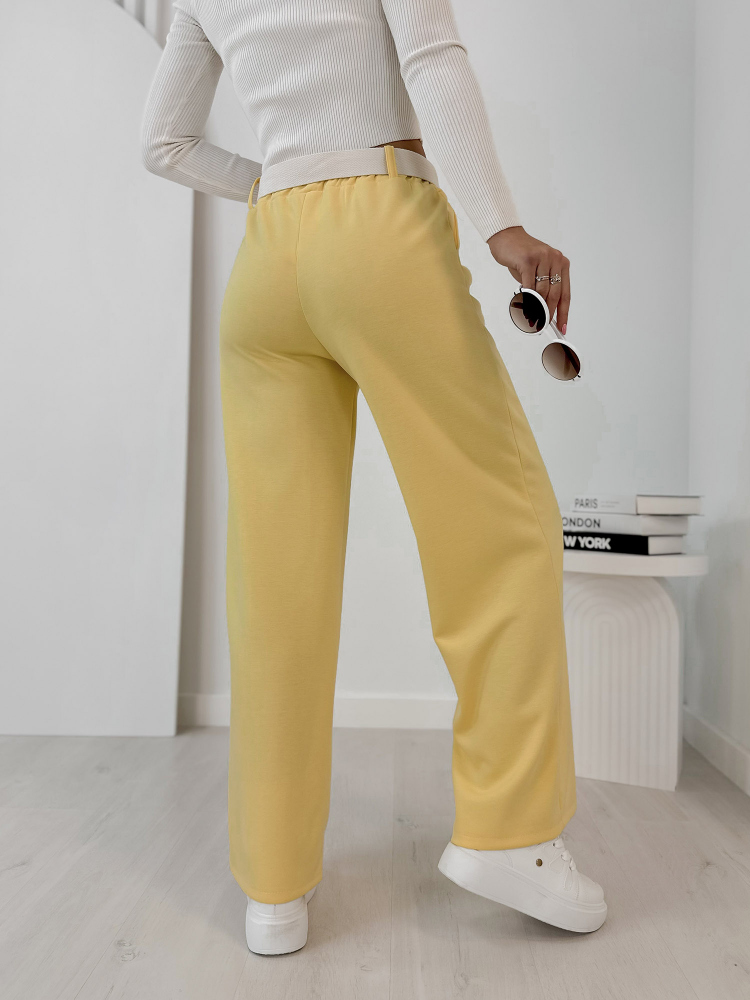 PANTALONI ROWAN GALBEN