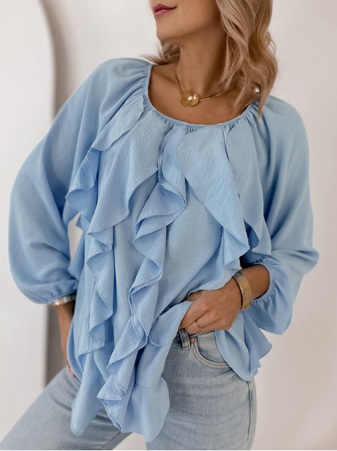 BLUSE HADLEY BLAU