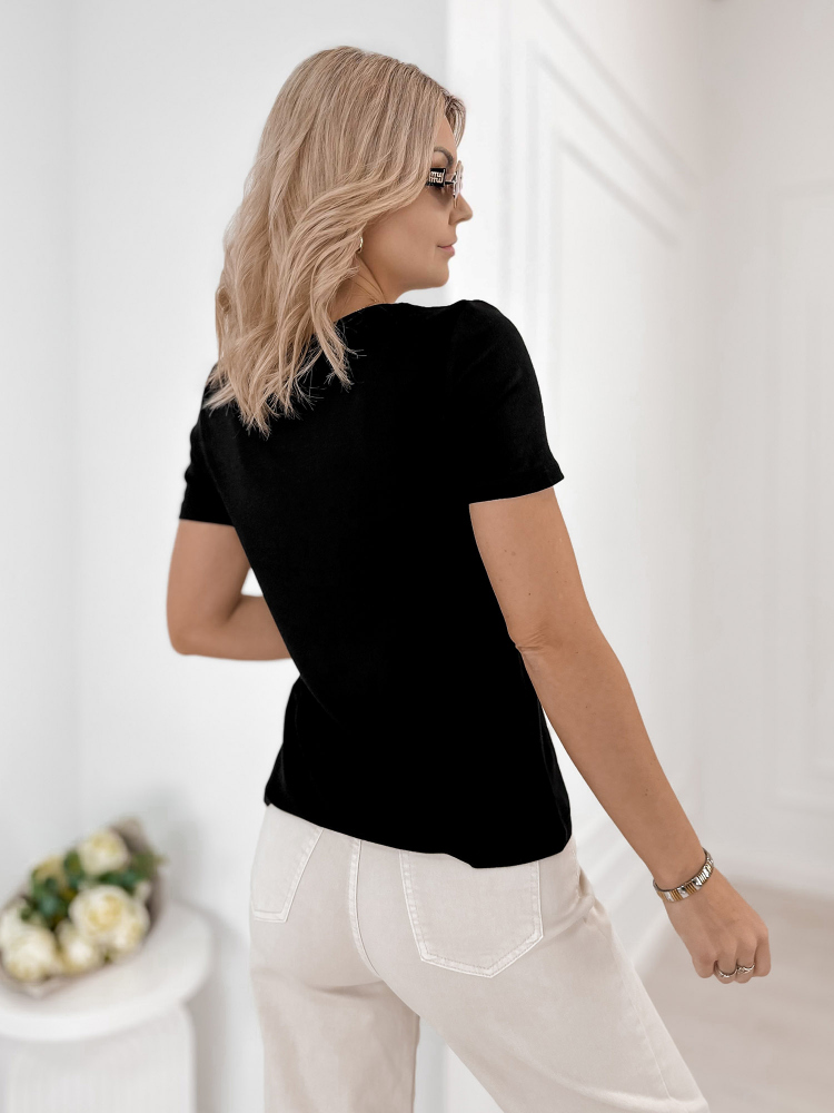 BLOUSE SUNLAY NOIR