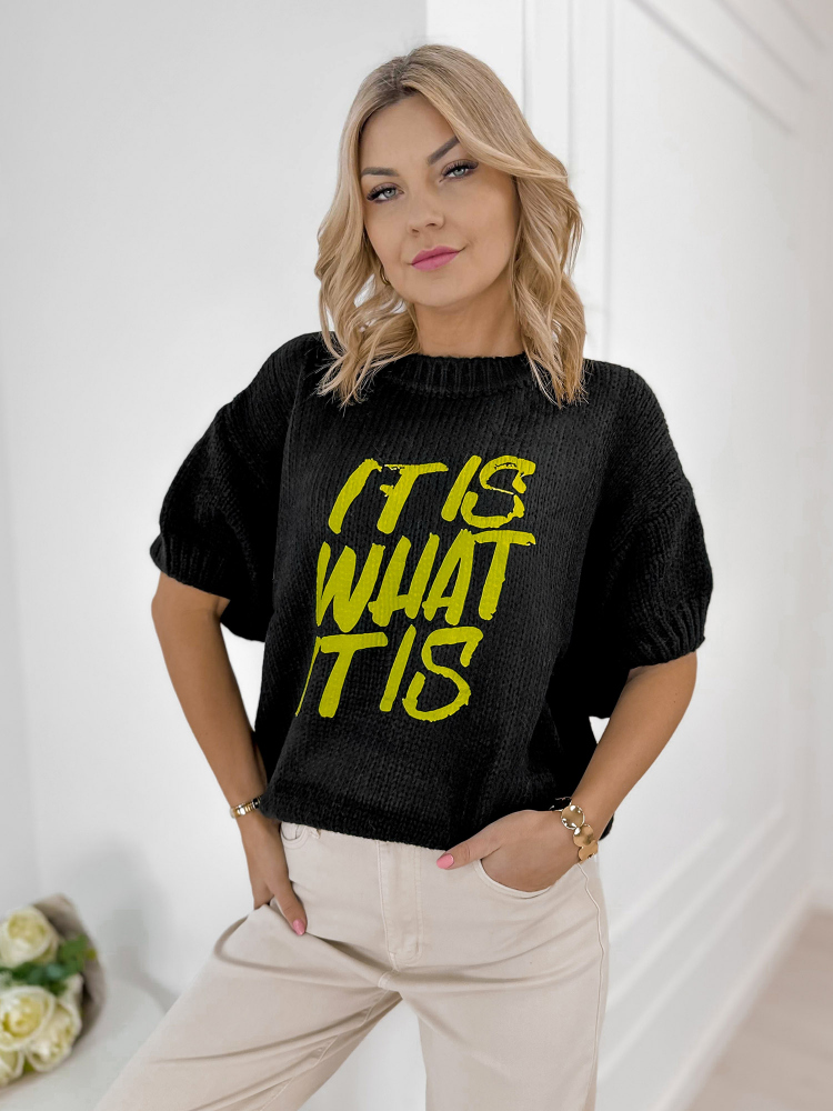 PULOVER FREMONT NEGRU