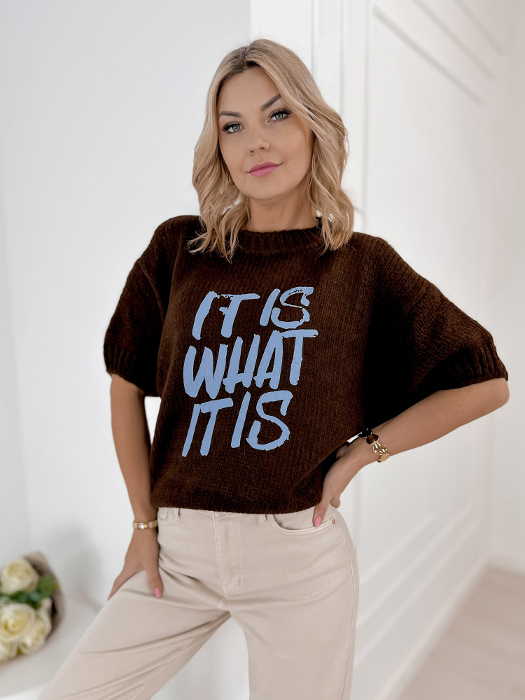 SWEATER FREMONT BRUN
