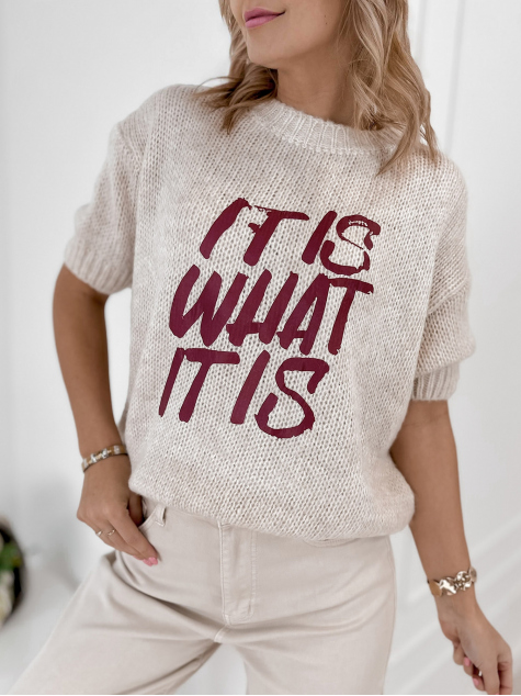 SWEATER FREMONT BEIGE