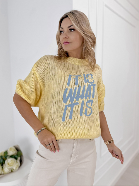 SWEATER FREMONT JAUNE