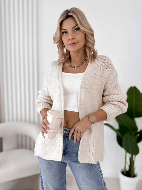 CARDIGAN VISTA BEJ