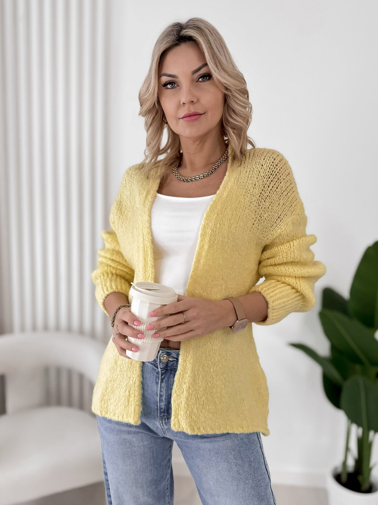 CARDIGAN VISTA YELLOW