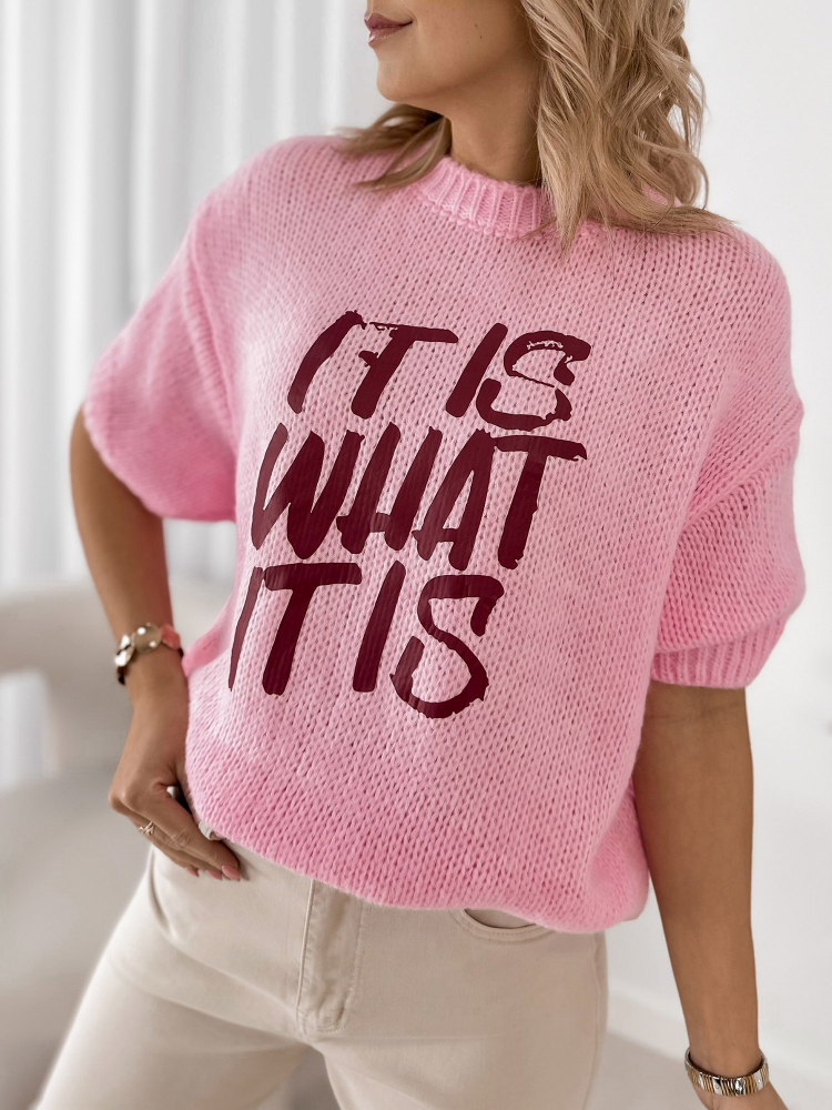 SWEATER FREMONT ROSE POUDRE