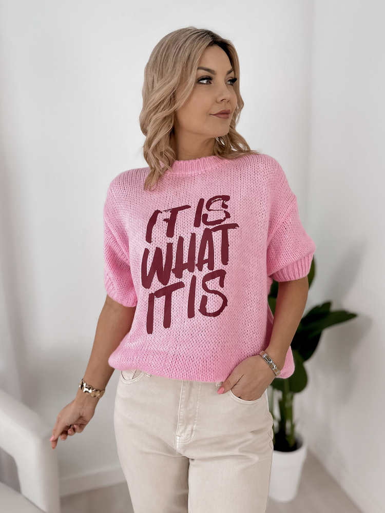 SWEATER FREMONT ROSE POUDRE