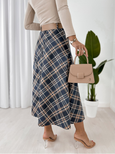 SUKNĚ ETHNE NAVY BLUE