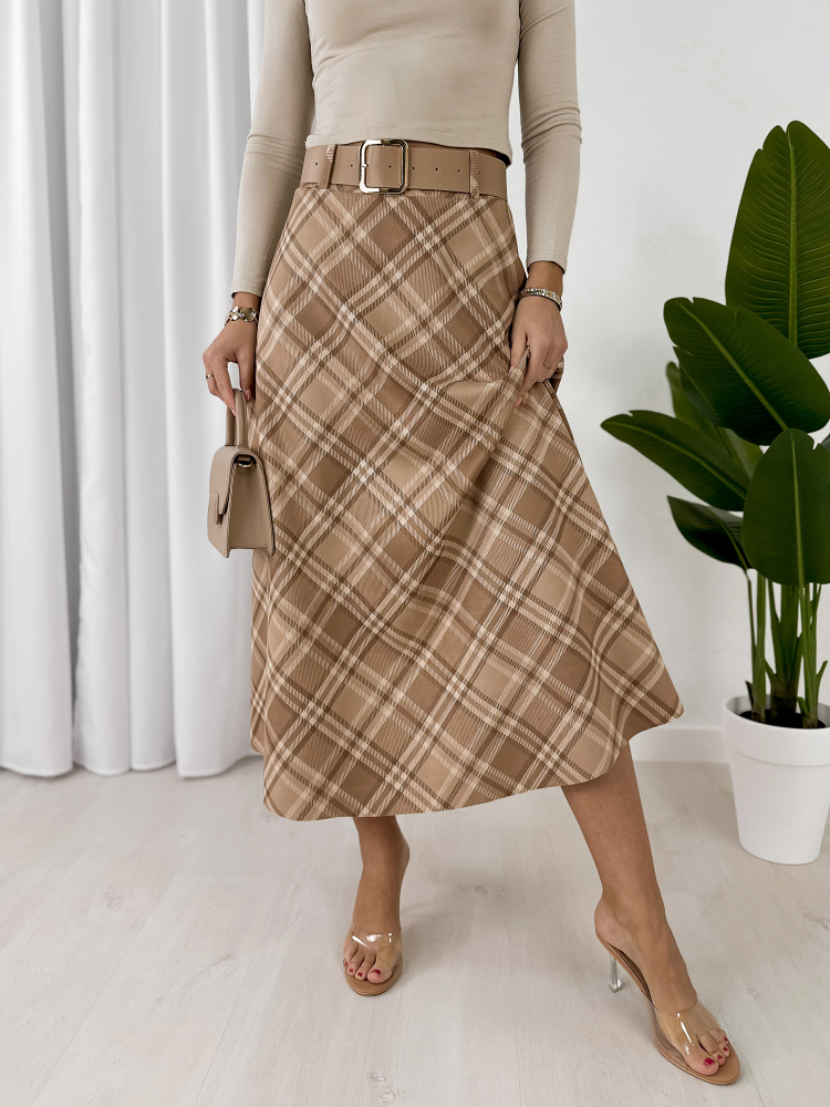 SKIRT ETHNE BEIGE