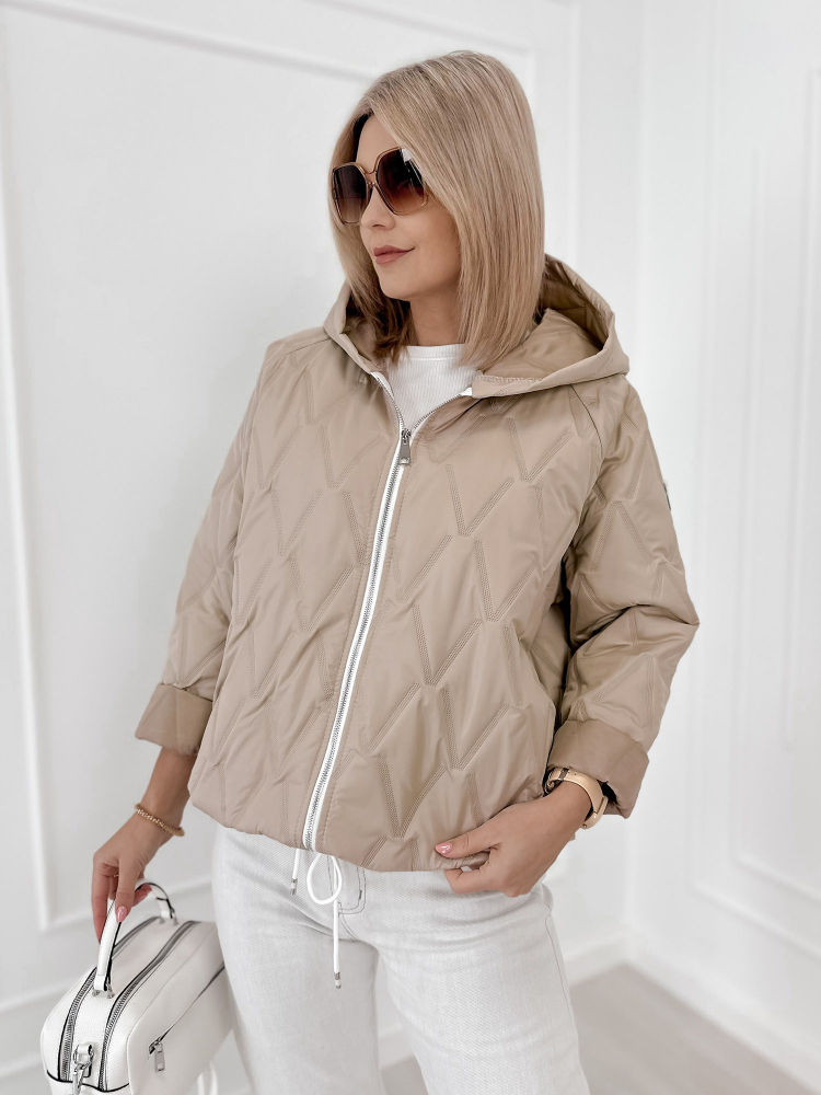 JACKE ELINOR DUNKELBEIGE