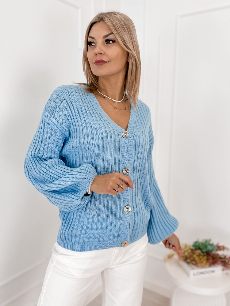 CARDIGAN NASHVILLE BLUE