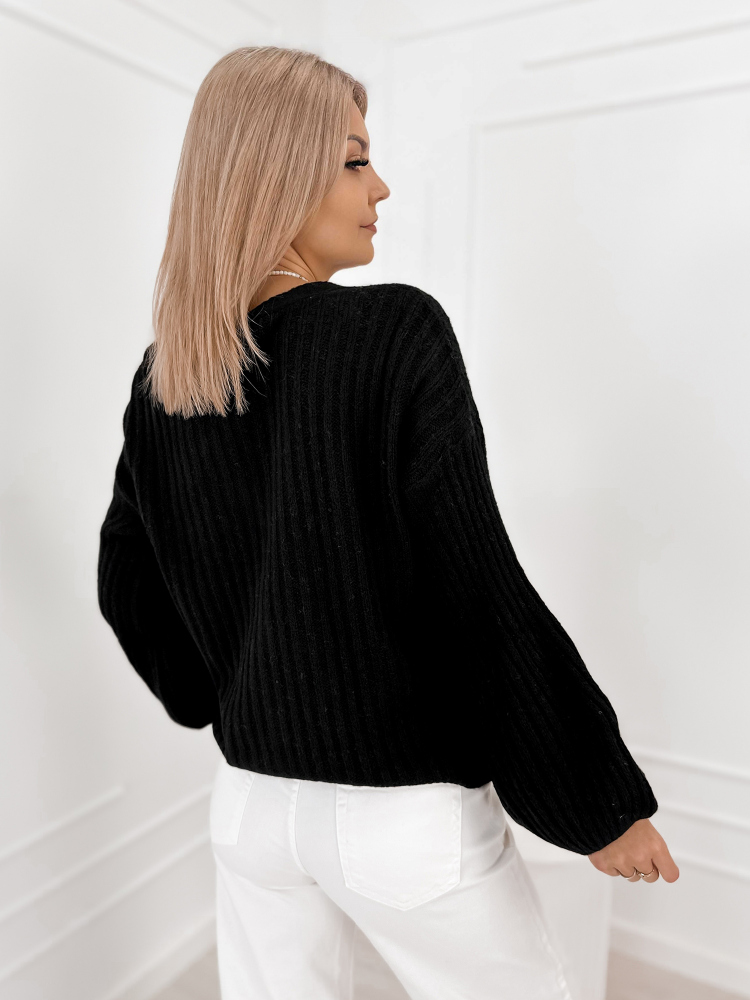 CARDIGAN NASHVILLE BLACK