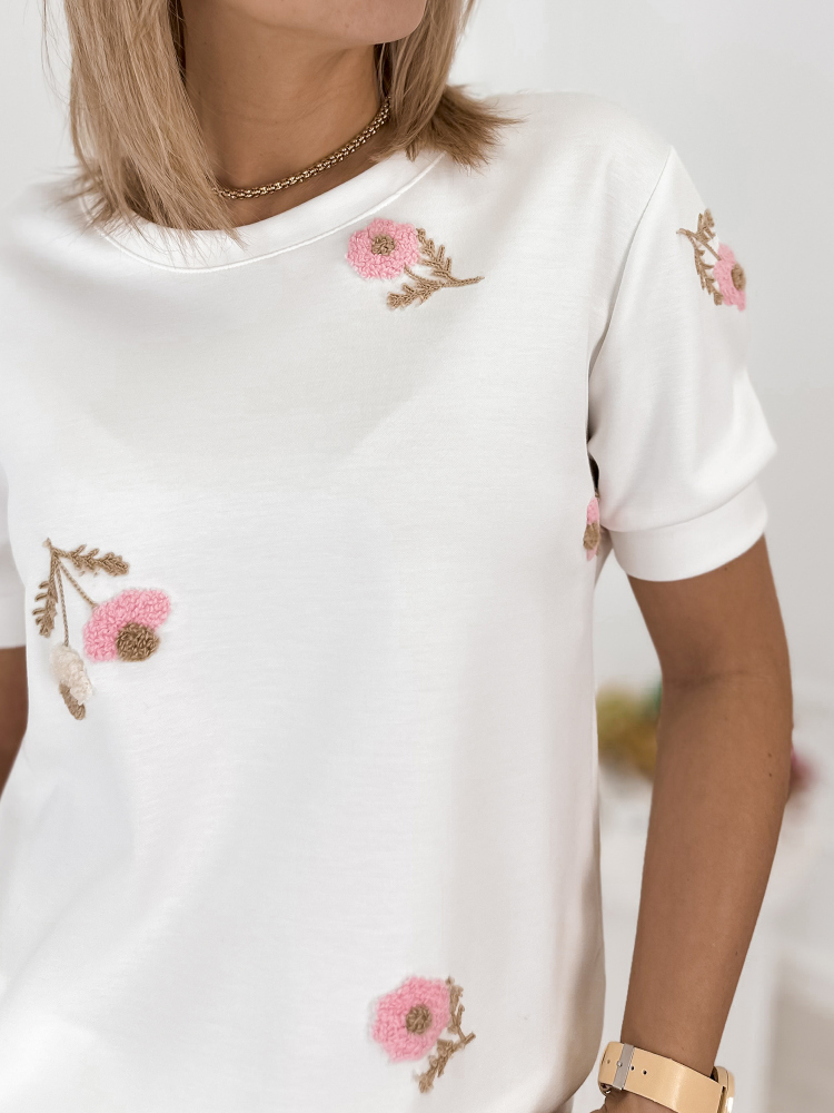 BLUZA TINSLAY ECRU