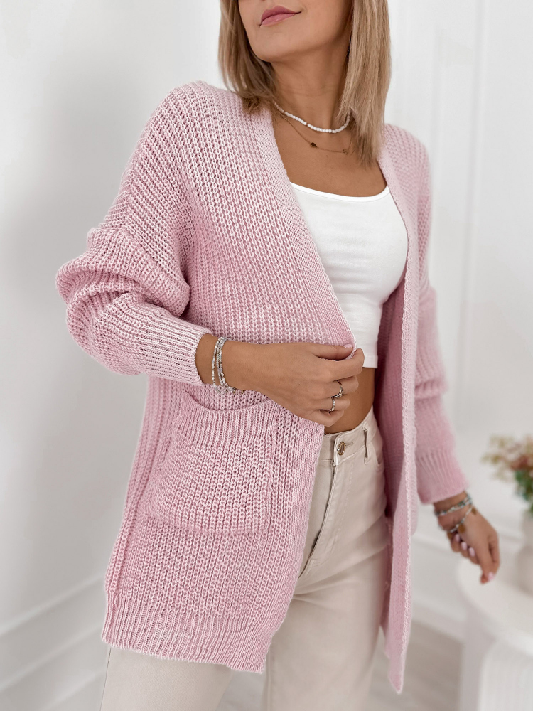 STRICKJACKE CLEMENCE PUDERROSA