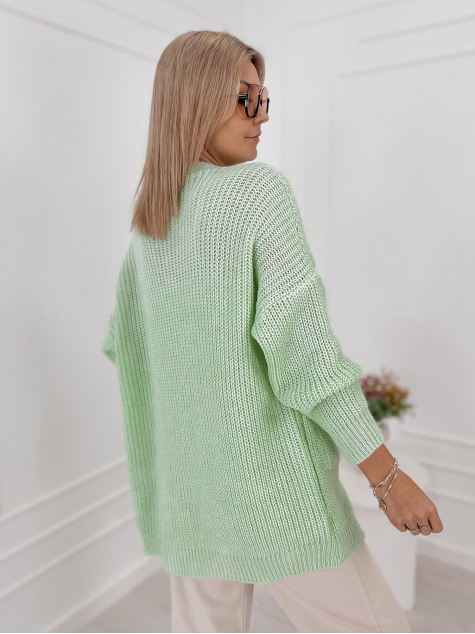 STRICKJACKE CLEMENCE PISTAZIE