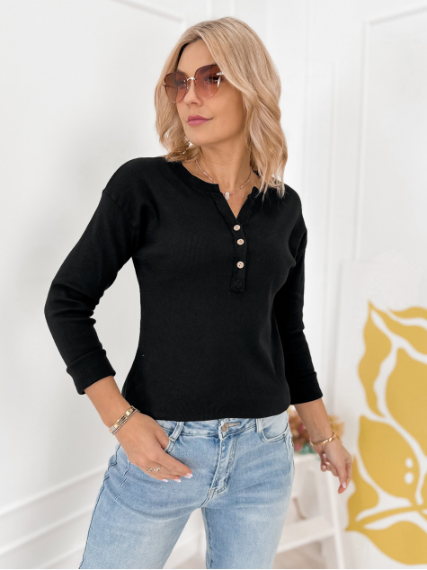 BLÚZ CLARA FEKETE