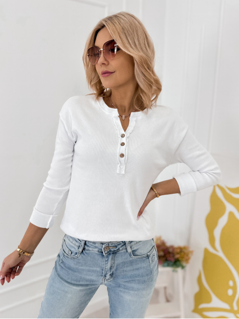 BLOUSE CLARA BLANC