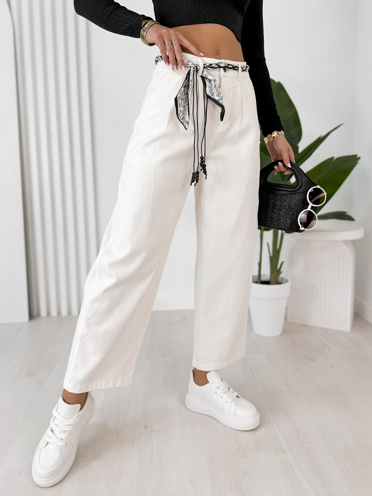 HOSE DELANEY ECRU