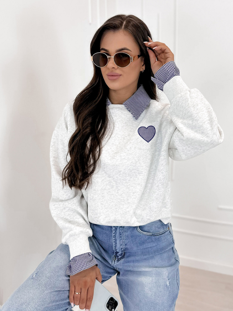 SWEATSHIRT MALLORY GREY