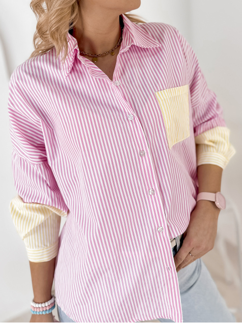 CHEMISE DANIELLE ROSE