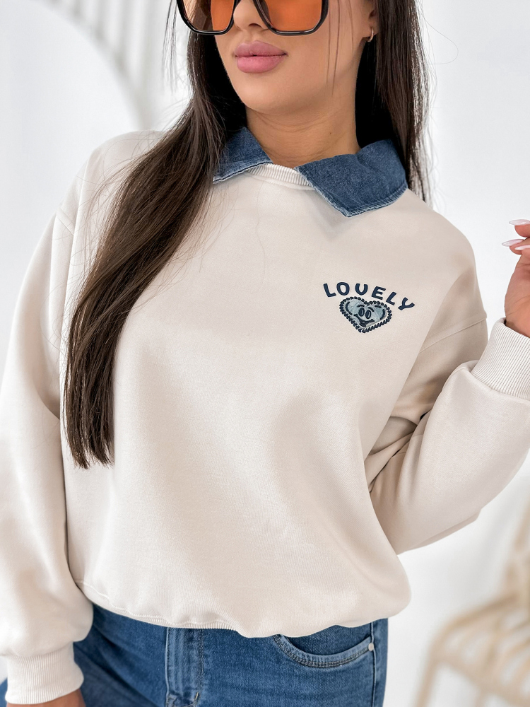БЛУЗА LOVELLY БЕЖОВA