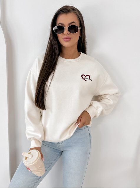 SWEATSHIRT PERIGORD ECRU