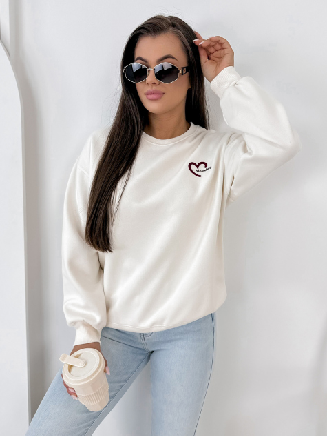 SWEATSHIRT PERIGORD ECRU