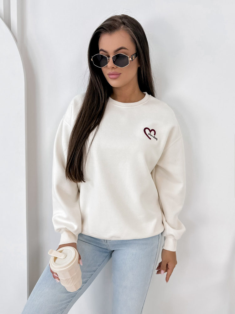 SWEATSHIRT PERIGORD ECRU