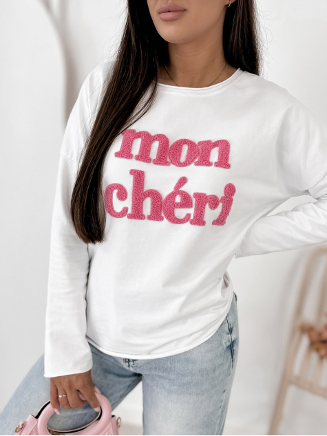 БЛУЗКА MONCHERI БЯЛA