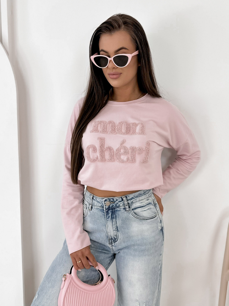 BLUSE MONCHERI PUDERROSA